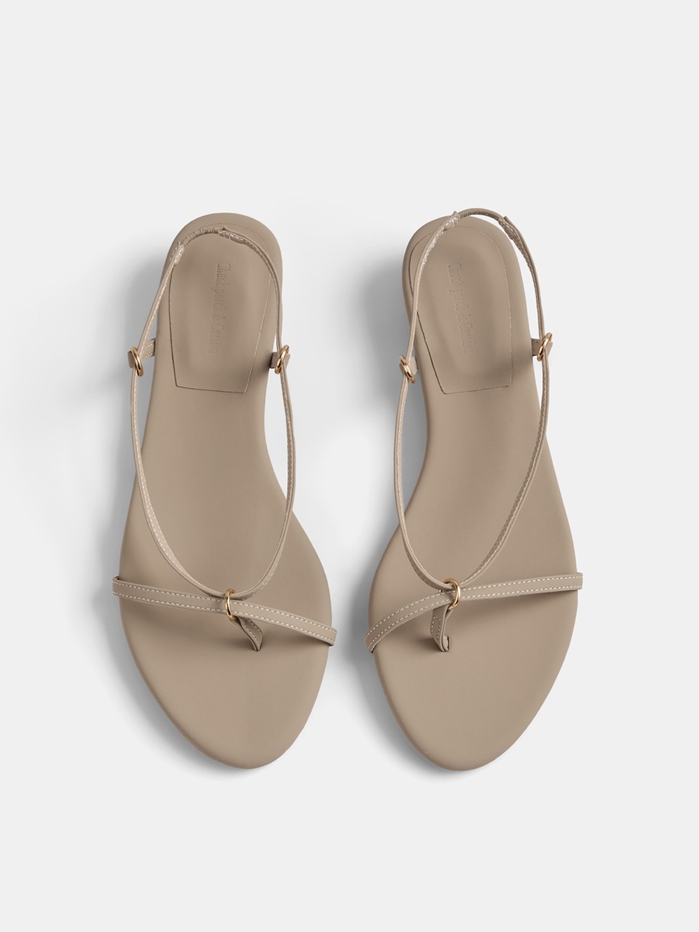 Commense Minimalist Strappy Flat Sandals